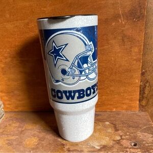 1997‎ Cowboys Blue and White Tumbler